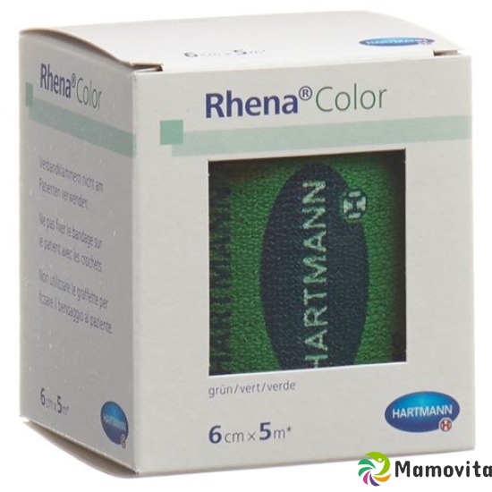 Rhena Color Elastic Bandages 6cmx5m Green buy online