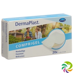 Dermaplast Compress Gel 5x5cm 20 Pieces