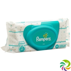 Pampers Feuchte Tuecher Sensitive Nachfüllp 52 Stück