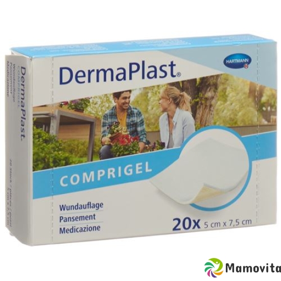 Dermaplast Compress Gel 5x7.5cm 20 Pieces buy online