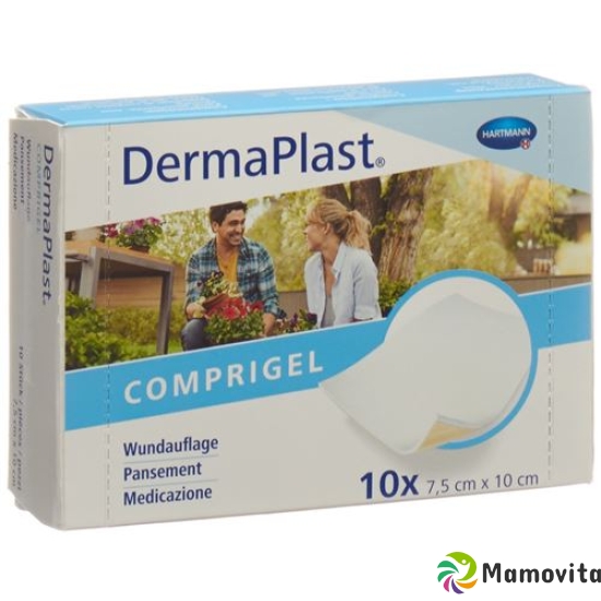 Dermaplast Compress Gel 7.5x10cm 10 Pieces buy online