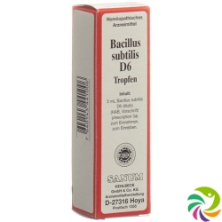 Sanum Bacillus Subtilis Tropfen D 6 5ml