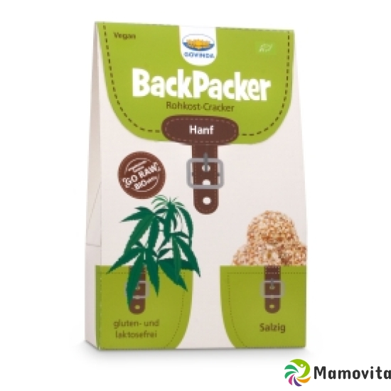 Govinda Backpacker Rohkost-Cookie Hanf Bio 80g buy online