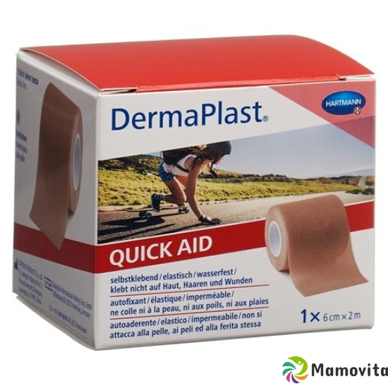 Dermaplast Quickaid 6cmx2m skin-coloured buy online