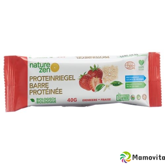 Nature Zen Bio-Proteinriegel Erdbeeren 40g buy online