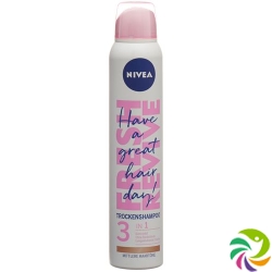 Nivea Trockenshampoo Bruenett Mittl Haartoene 200