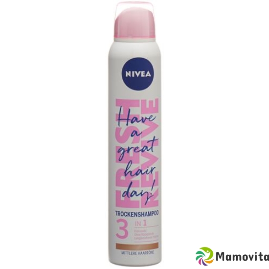 Nivea Trockenshampoo Bruenett Mittl Haartoene 200 buy online