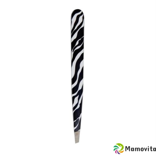 Hausmann Tweezers Slanted Zebra Wildlife Design buy online