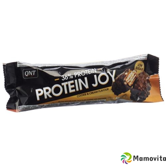 Qnt 36% Protein Joy Bar Low Sug Cook&cre 60g buy online