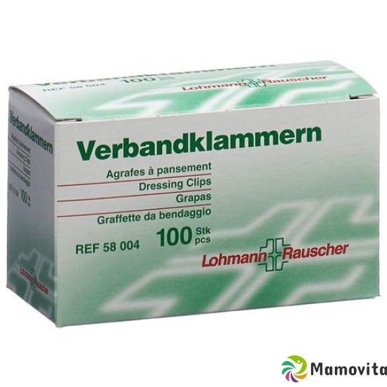 L&r Verbandklammern Hautfarben 100 Stück buy online