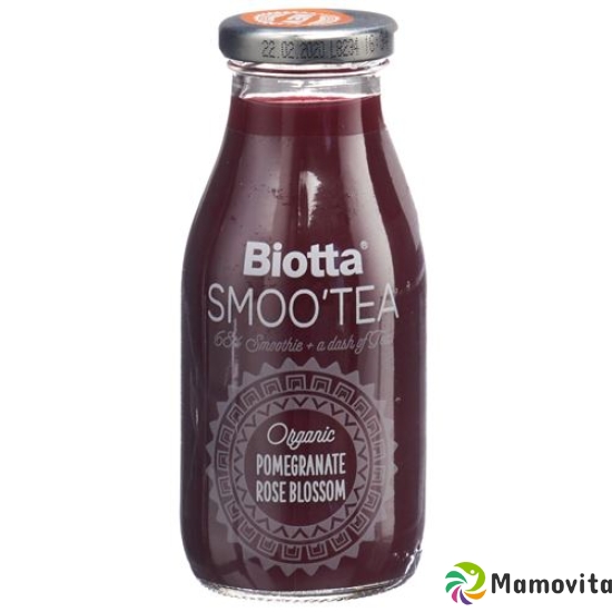 Biotta Smootea Granatapfel Rosenblüten 250ml buy online