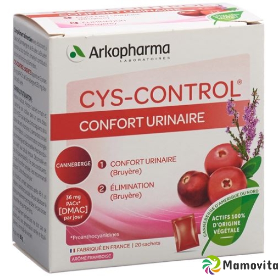 Cys-control Cranberry & Heidekraut Pulver 20 Beutel 4g buy online