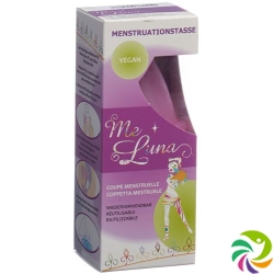 Me Luna Menstrual Cup Soft L Ball Pink