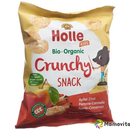 Holle Crunchy Snack Apple Cinnamon 25g buy online