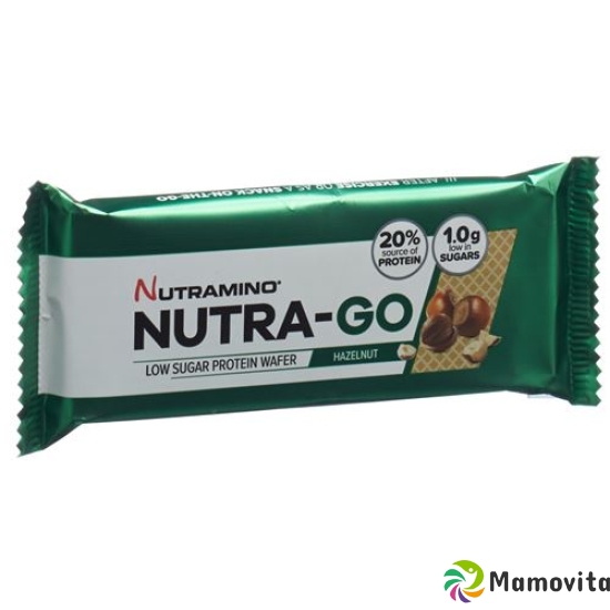 Nutramino Nutra-go Protein Wafer Hazeln 39g buy online