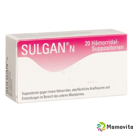 Sulgan N 10 Zäpfchen buy online