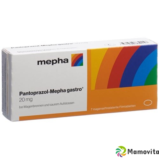 Pantoprazol Mepha Gastro Filmtabletten 20mg 14 Stück buy online