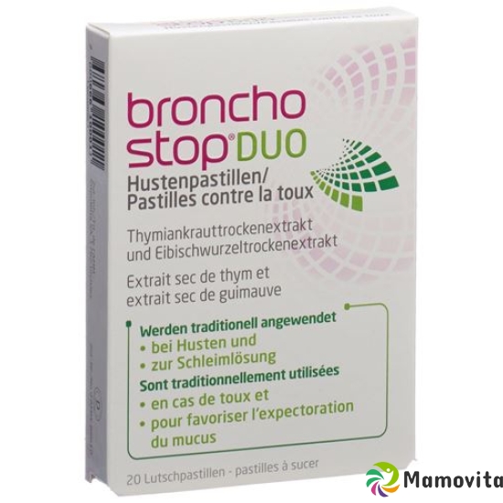 Bronchostop Duo Hustenpastillen 40 Stück buy online