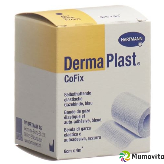 Dermaplast Cofix Gauze Bandage 6cmx4m Blue buy online