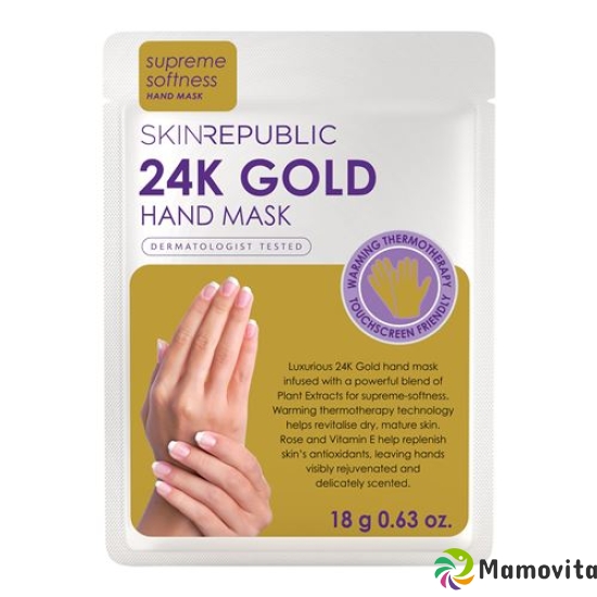 Skin Republic 24k Gold Foil Hand Mask 18g buy online