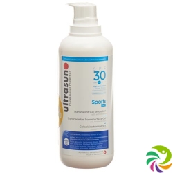 Ultrasun Sports gel SPF 30 -25% carton 400 ml