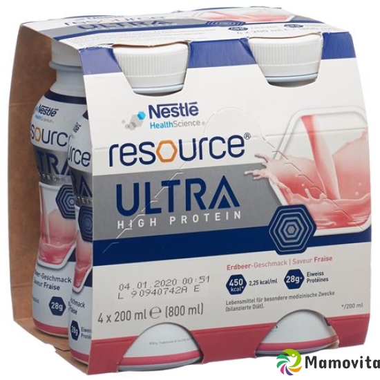 Resource Ultra Erdbeer 24 Flasche 200ml buy online