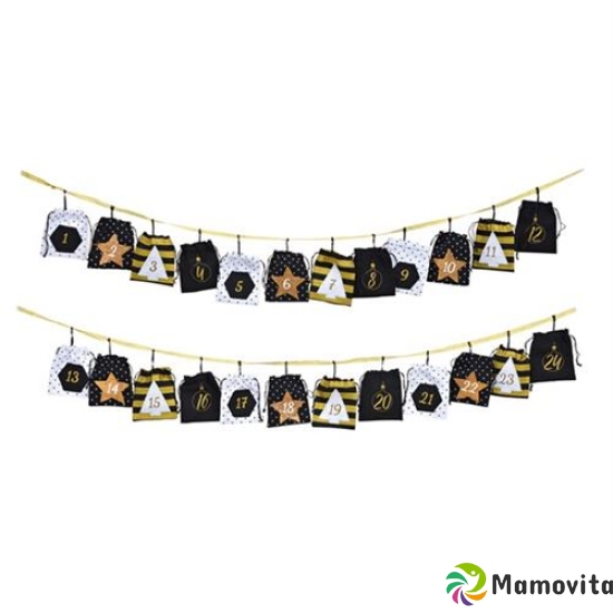 Herboristeria Advent Calendar In Fabric Black-Gold buy online