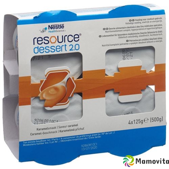 Resource Dessert 2.0 Caramel 24 Cup 125g buy online