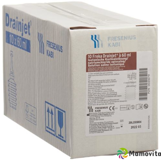 Freka Drainjet NaCl 0.9% Spüllösung 10x 120ml buy online