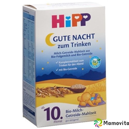 Hipp Gute Nacht Mahlzeit Milch-Getreide 500g buy online