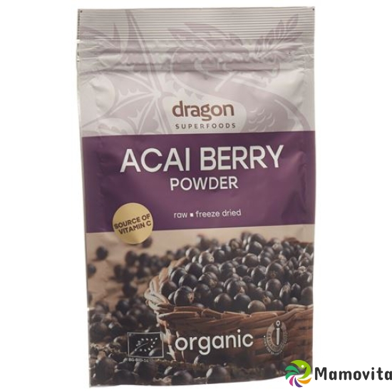 Dragon Superfoods Acai Pulver 75g buy online