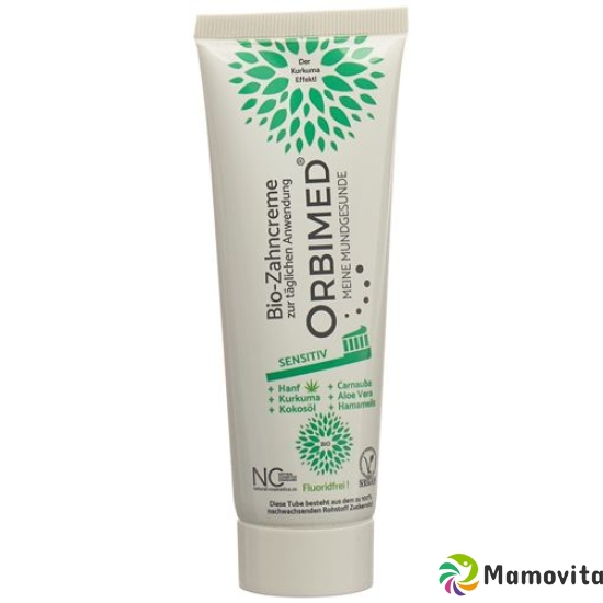 Orbimed Zahncreme Sensitiv Fluoridfrei 75ml buy online