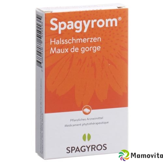 Spagyrom Halsschmerzen Lutschtabletten 22 Stück buy online