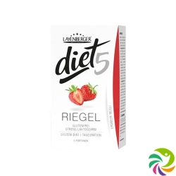 Layenberger Diet5 Riegel Erdbeer-Muesli 5x 47g