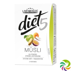 Layenberger Diet5 Muesli Früchte 5x 45g