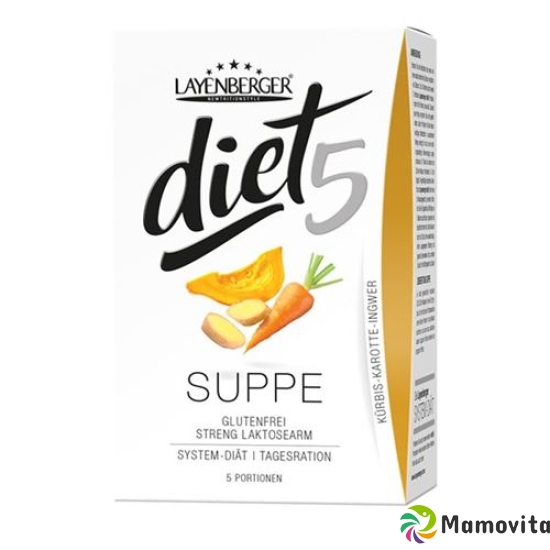 Layenberger Diet5 Suppe Kürbis-karot-ingw 5x 50 buy online