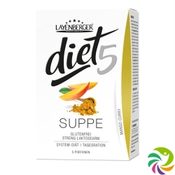 Layenberger Diet5 Suppe Curry-Mango 5x 50g