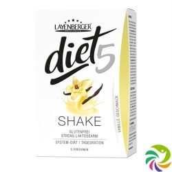 Layenberger Diet5 Shake Vanille 5x 47g