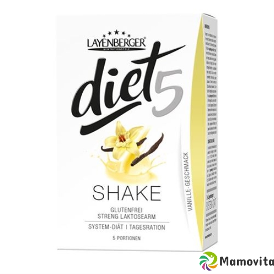 Layenberger Diet5 Shake Vanille 5x 47g buy online