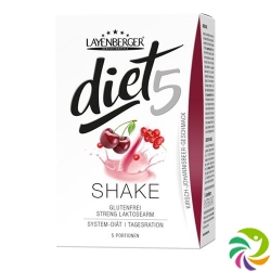 Layenberger Diet5 Shake Kirsch-Johannisb 5x 47g