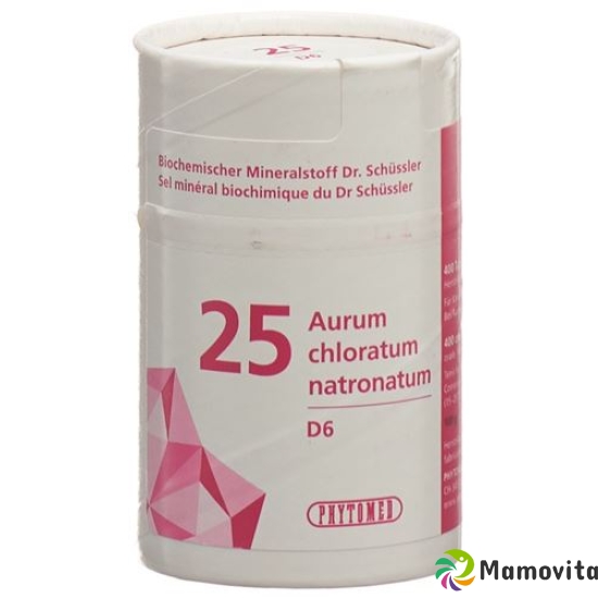 Phytomed Schüssler Nr. 25 Aurum Chlor Tabletten D 6 500 buy online