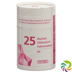 Phytomed Schüssler Nr. 25 Aurum Chlor Tabletten D 6 50g