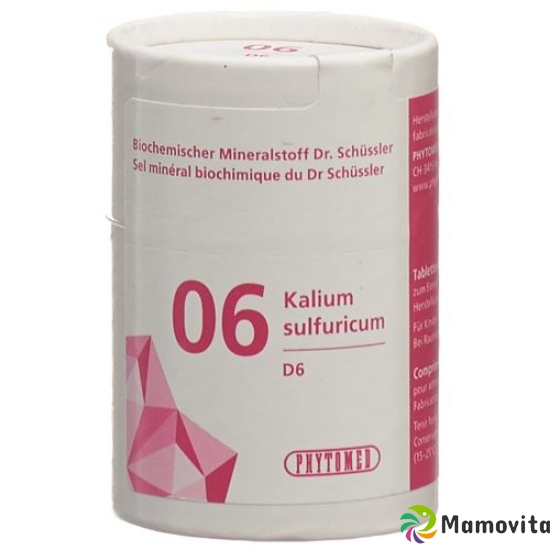 Phytomed Schüssler Nr. 6 Kal Sulf Tabletten D 6 500g buy online