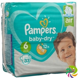 Pampers Baby Dry Grösse 6 13-18kg Ext Larg Spar 34 Stück