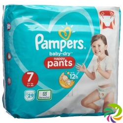 Pampers Baby Dry Pants Grösse 7 17+kg Ex L P Spa 30 Stück