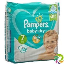 Pampers Baby Dry Grösse 7 15+kg Ex Lar Spar Neu 31 Stück