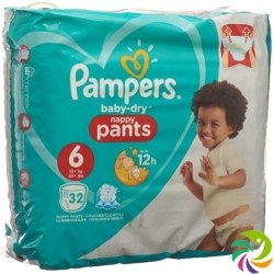 Pampers Baby Dry Pants Grösse 6 15+kg Ex La Spa 33 Stück