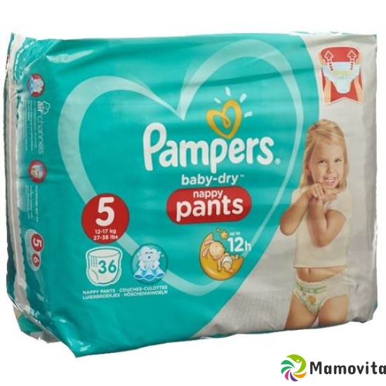 Pampers Baby Dry Pants Gr5 12-17kg Junior Saver Pack 37 pcs buy online