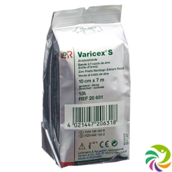 Varicex S Zinkleimbinde 10cmx7m 10 Stück