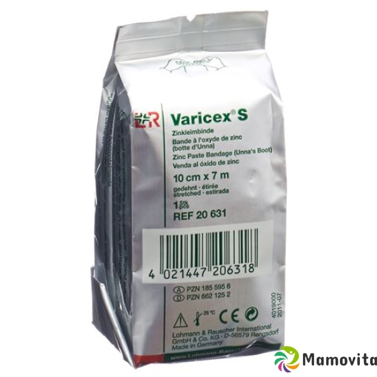 Varicex S Zinkleimbinde 10cmx7m 10 Stück buy online